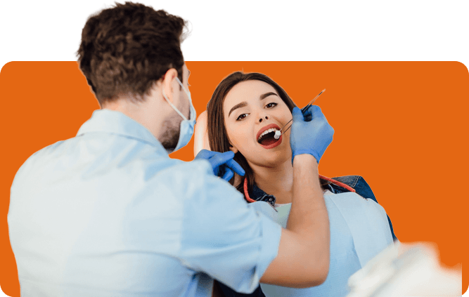 Dental implants illustration